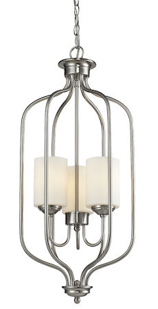 Z-Lite Cardinal 3 Light Pendant 434-31-BN