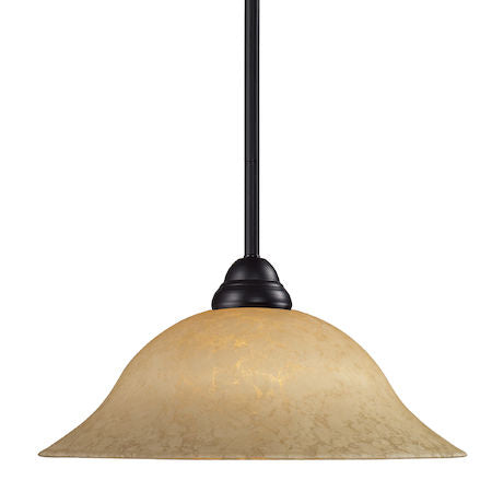 Z-Lite Cobra 1 Light Pendant 2114MP-BRZ-GM16