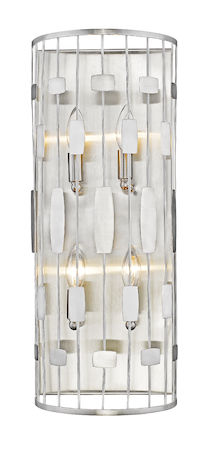 Z-Lite Almet 4 Light Wall Sconce 430-4S-BN
