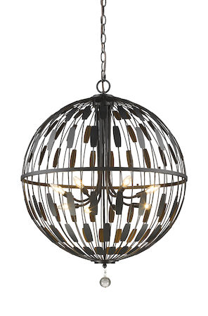 Z-Lite Almet 8 Light Pendant 430B30-BRZ