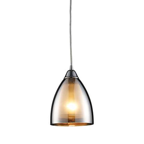 Reflections 1 Light Pendant In Polished Chrome