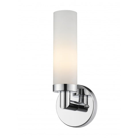 Livex Lighting Aero 1 Light Polished Chrome Wall Sconce