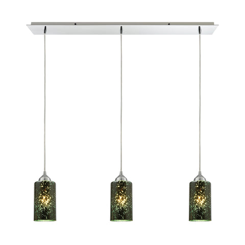 Illusions 3 Light Pendant In Polished Chrome
