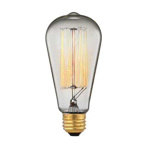 Vintage Filament Light Bulb - 60 Watt Medium Base