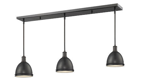 Z-Lite Mason 3 Light Island/Billiard Light 708MP-3BRZ