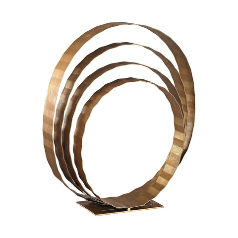 Concentric Rings Table Top Sculpture