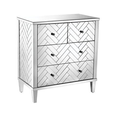 Chatelet Chest In Clear Mirror Finish