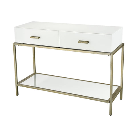 Evans White Console