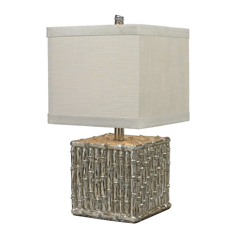 Bamboo Table Lamp - Sqaure