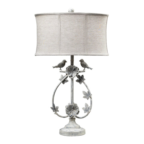 Saint Louis Heights Table Lamp in Antique White