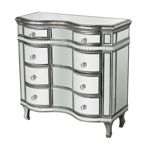 Curved Mirror Chest