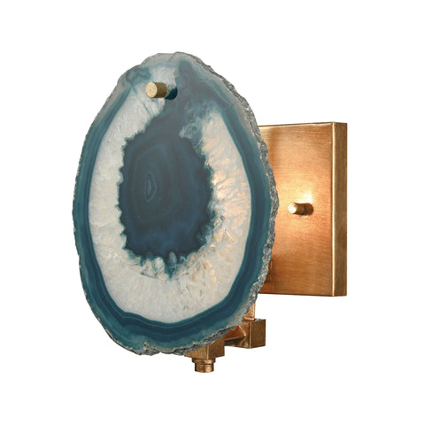 Green Gallery Sconce