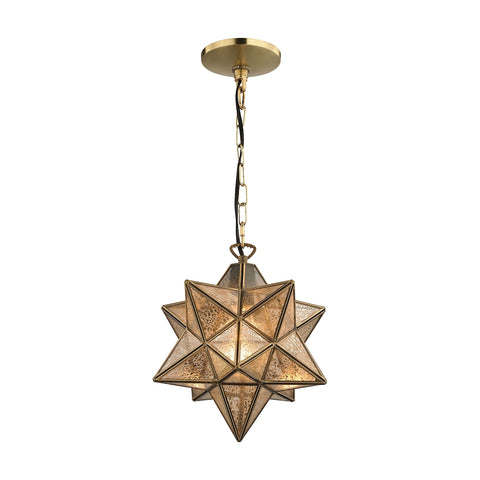Moravian Star Pendant - Gold