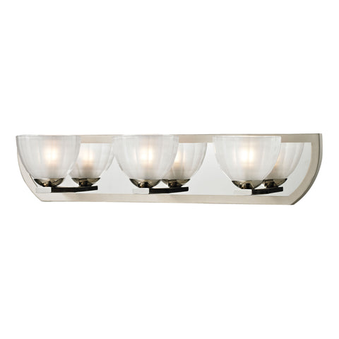 Sculptive 3 Light Vanity In Polished Chrome