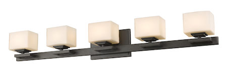 Z-Lite Cuvier 5 Light Vanity Light 1914-5V-BRZ-LED