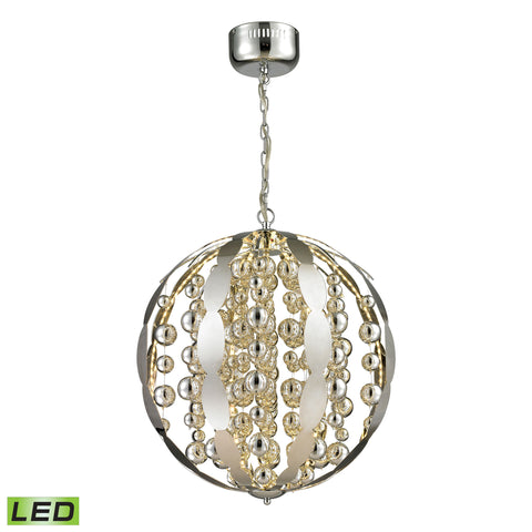 Light Spheres LED Pendant In Polished Chrome