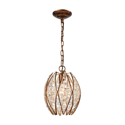 Kumbaya 1 Light Pendant In Spanish Bronze
