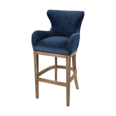 Roxie Navy Bar chair