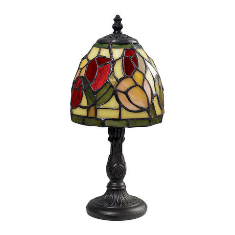 Mini Tiffany Table Lamp In Tiffany Bronze