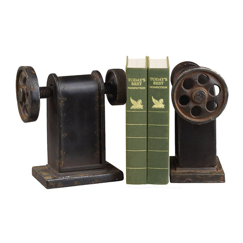 Industrial Book Press Book Ends