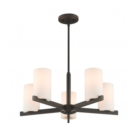 Livex Lighting Astoria 5 Light Olde Bronze Chandelier