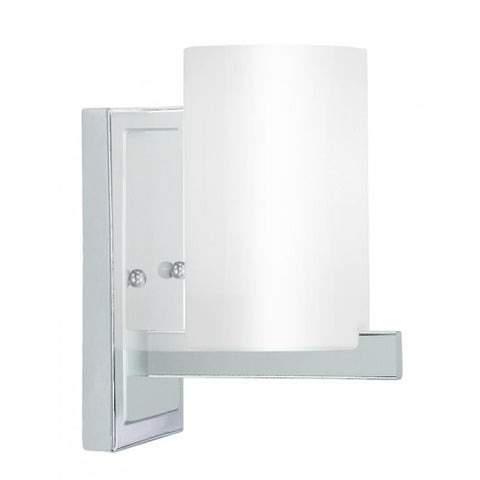 Livex Lighting Astoria 1 Light Polished Chrome Wall Sconce