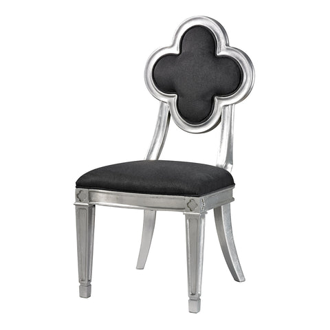 Penryn Petal Back Dining Chair In Grey