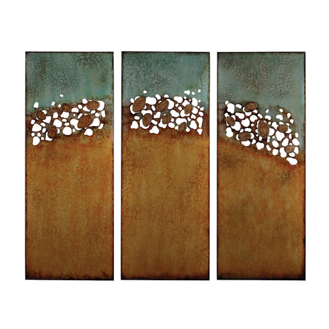 Hollingworth-Set Of 3 Abstract Landscape Wall Panels