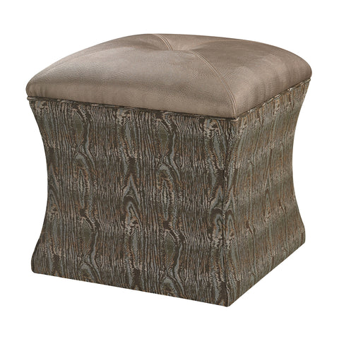 Luxe Ottoman In Green