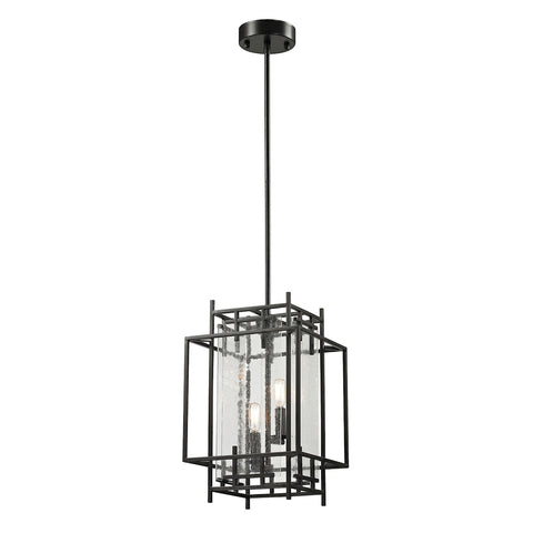 Intersections 2 Light Pendant In Oil Rubbed Bronze
