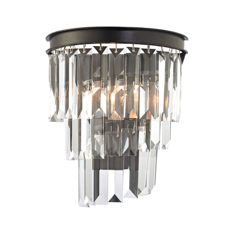 Palacial 1 Light Wall Sconce In Oil Rubbed Bronze