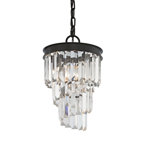 Palacial 1 Light Pendant In Oil Rubbed Bronze