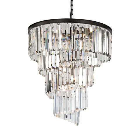 Palacial 9 Light Chandelier In Oil Rubbed Bronze