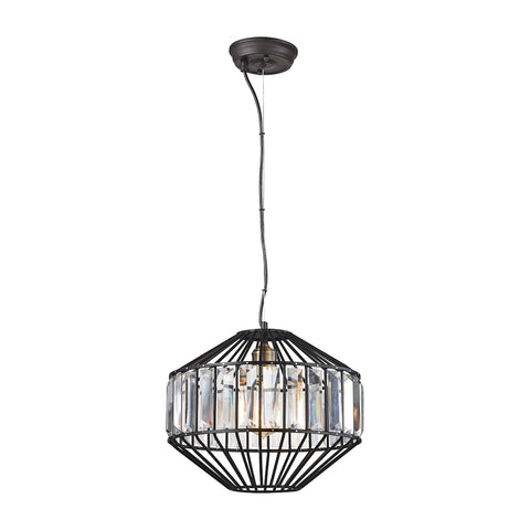 Yardley 1 Light Pendant In Oil Rubbed Bronze