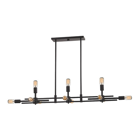 Parallax 11 Light Island In Oil Rubbed Bronze