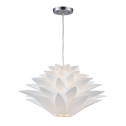 Inshes 1 Light Mini Pendant Lamp In White