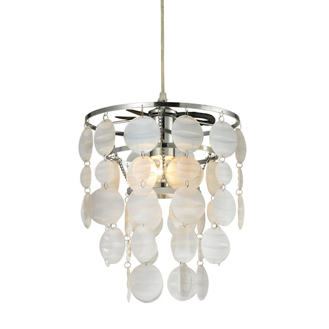 Huntly-Pearlescent Disks Mini Pendant