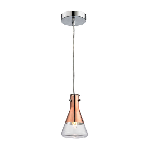 Olean 1 Light Pendant In Polished Chrome