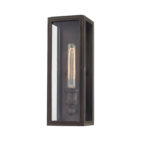 Chasebrook 1 Light Wall Sconce In Clay Iron