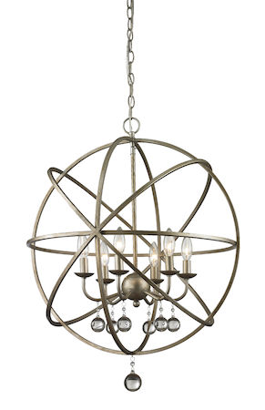 Z-Lite Acadia 6 Light Pendant 415-24