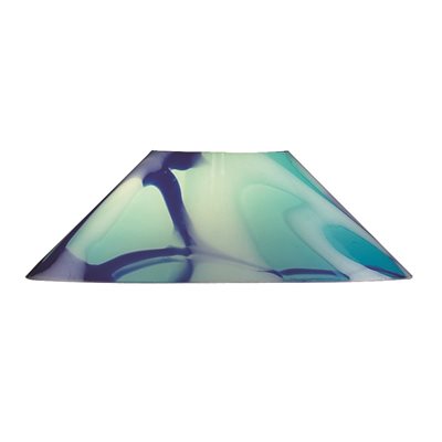 Refraction Caribbean Glass Shade
