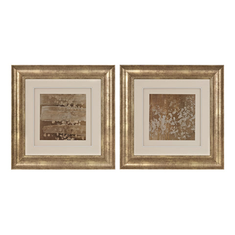 Golden Rule Shadow Box I And II - Limited Edition Prints Under Glass