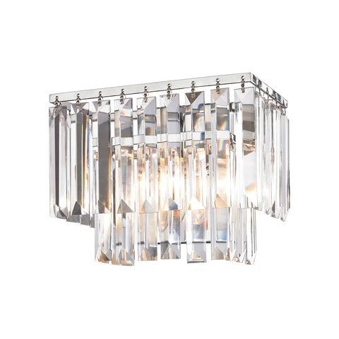 Palacial 1 Light Vanity In Polished Chrome