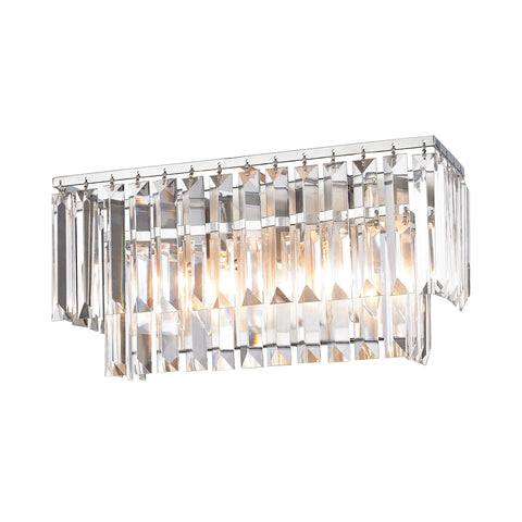 Palacial 2 Light Vanity In Polished Chrome