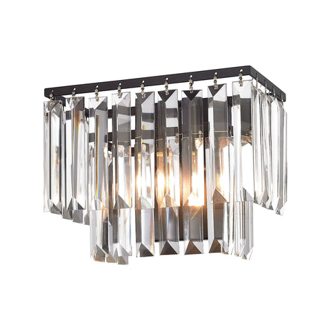 Palacial 1 Light Vanity In Oil Rubbed Bronze