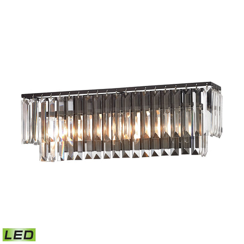 Palacial 3 Light LED Vanity In Oil Rubbed Bronze