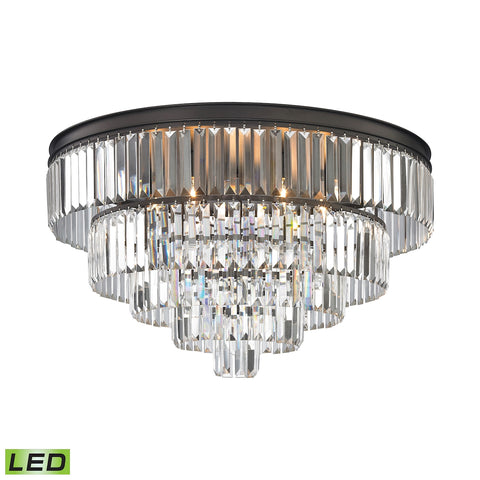 Palacial 6 Light LED Chandelier In Oil Rubbed Bronze