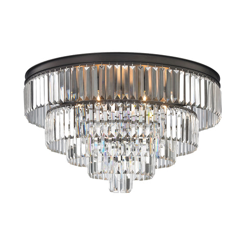 Palacial 6 Light Chandelier In Oil Rubbed Bronze