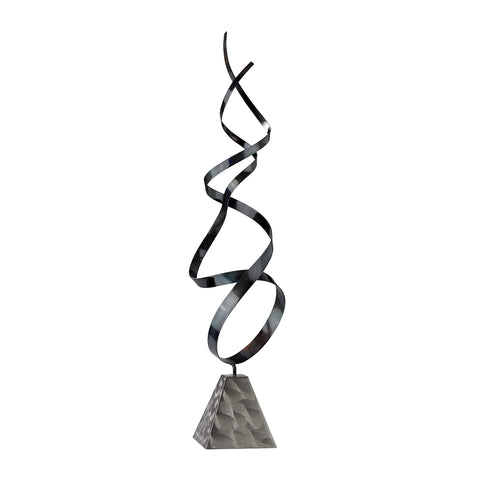 Helical Metal Sculpture
