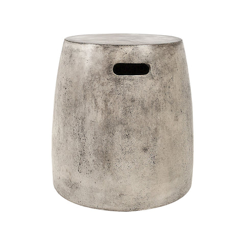 Hive Waxed Concrete Stool